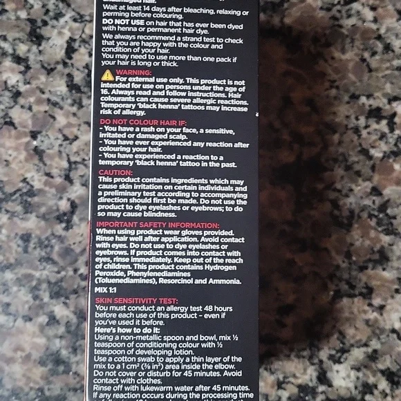 No Bleach London Vivid RED Hair Dye V66 NIB permanent vegan dye blends grays - Picture 3 of 8